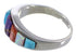Multicolor Sterling Silver Southwest Ring Size 5-3/4 TX38209